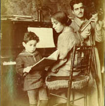Roy and his musical parents